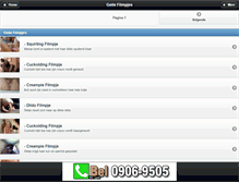 Tablet Screenshot of geilefilmpjes.com